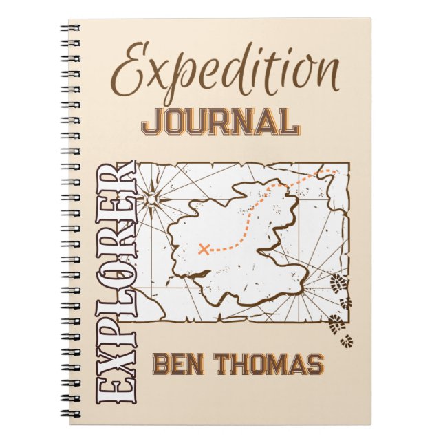 Explorer Expedition Spiralhäfte Anteckningsbok (Framsidan)