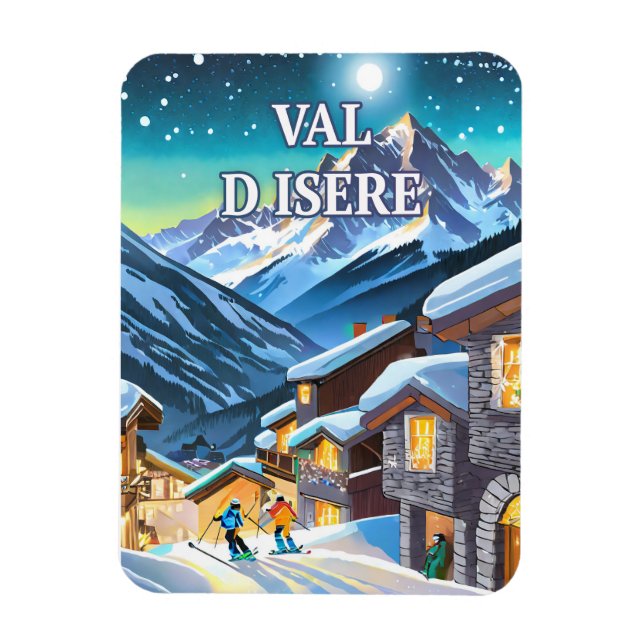 Explorez l'Élégance Alpine : Val d'Isère Magnet (Vertikal)