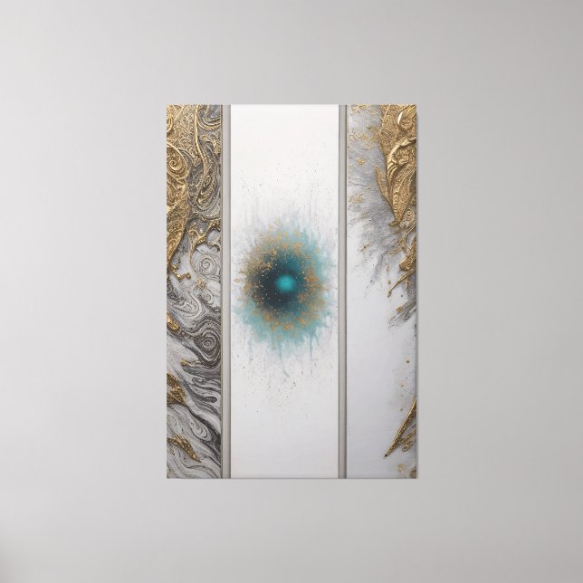 Exploring Abstracts Canvastryck (Framsida)