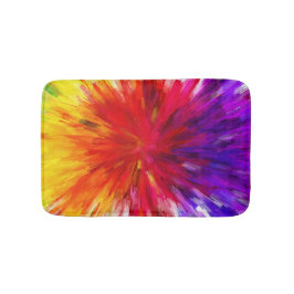 Explosion av Färg Badrumsmatta