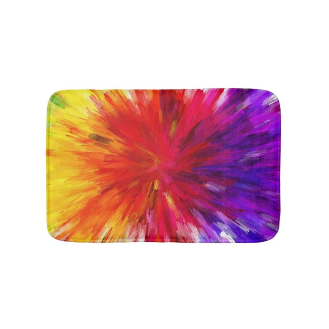 Explosion av Färg Badrumsmatta (Framsidan)