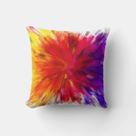 Explosion av Färg Kudde