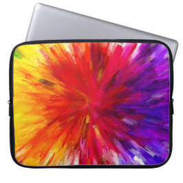 Explosion av Färg Laptop Fodral