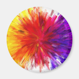 Explosion av Färg Magnet