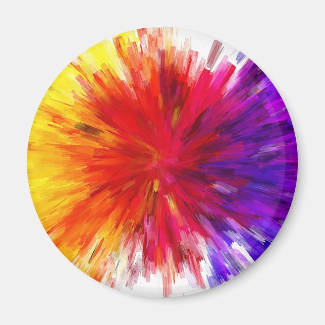 Explosion av Färg Magnet (Framsidan)