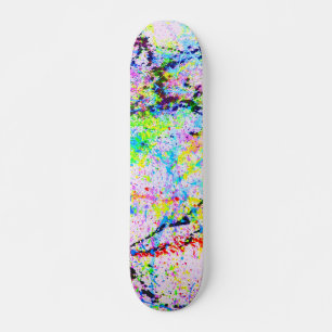 Explosion av färg mini skateboard bräda 18,5 cm