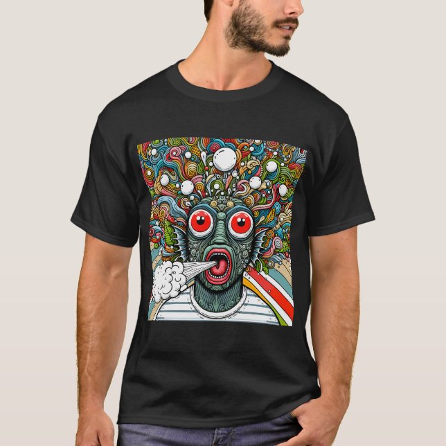 Explosion av idéer i de Ridiculos karneval T Shirt (Framsida)