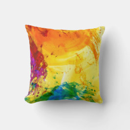 Explosion av kraftig Abstrakt Kudde