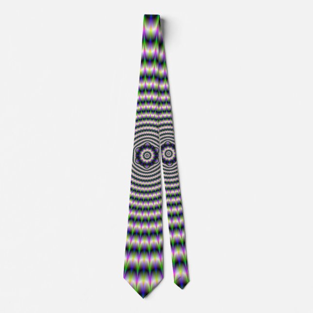 Explosion av Neck Tie Blommigt Slips (Framsida)
