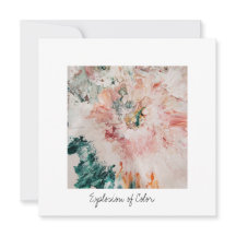 Explosion av platta Helgdag i Färg