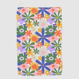 Explosion av primära Färg-blommor i lycklig