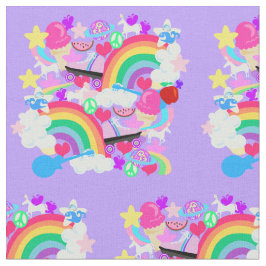 Explosion av Roligt på totalt 80-talet Tyg