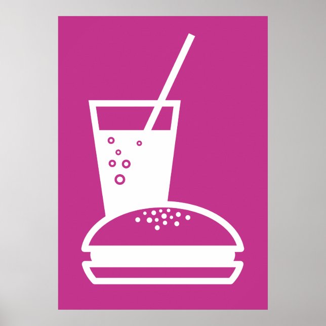 explosion av smak i rosa av brännvin och lemonad poster (Framsidan)