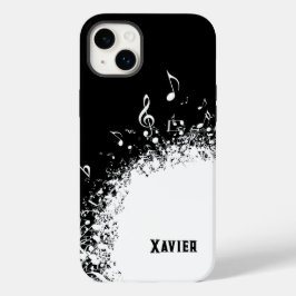 explosion av svartvit musik