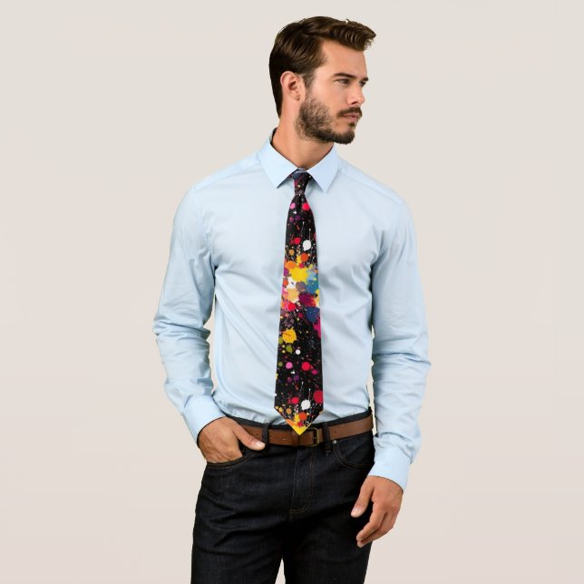 Explosion i färg slips (In Situ)