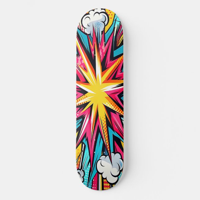 Explosion Mini Skateboard Bräda 18,5 Cm (Framsida)