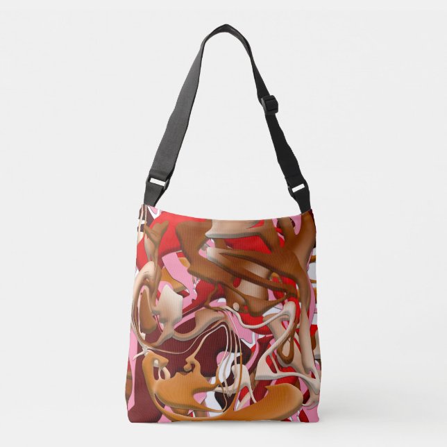 Explosion of Frozen Flavors Axelväska (Framsida)