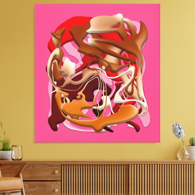 Explosion of Frozen Flavors Canvastryck (Insitu (Vardagsrum))