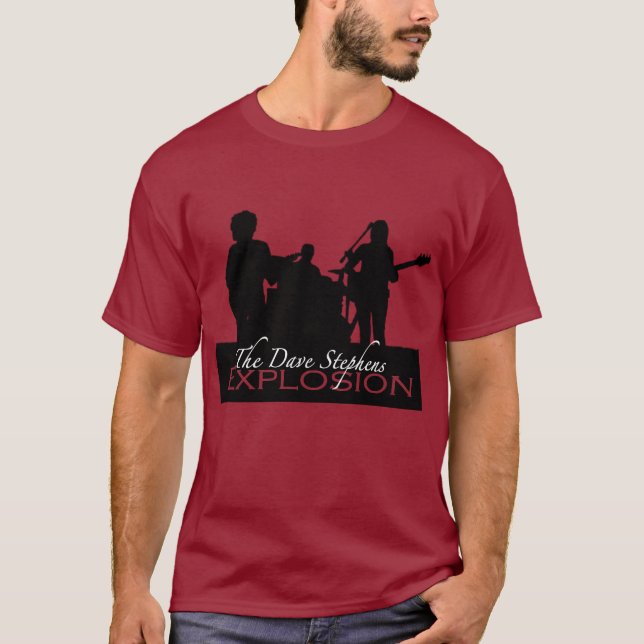 Explosion Sillouette T-shirt (Framsida)