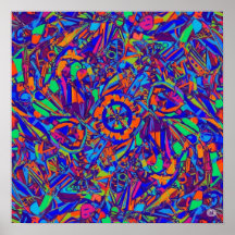 Explosionen i Färg fullt-Ram