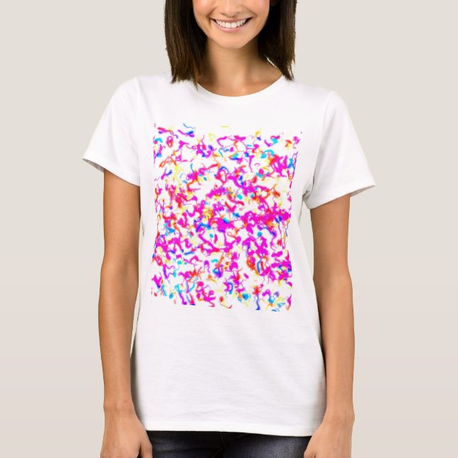 explosionen i färg t-shirt (Framsida)