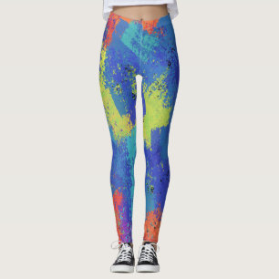 Explosionsbaljor i färg leggings