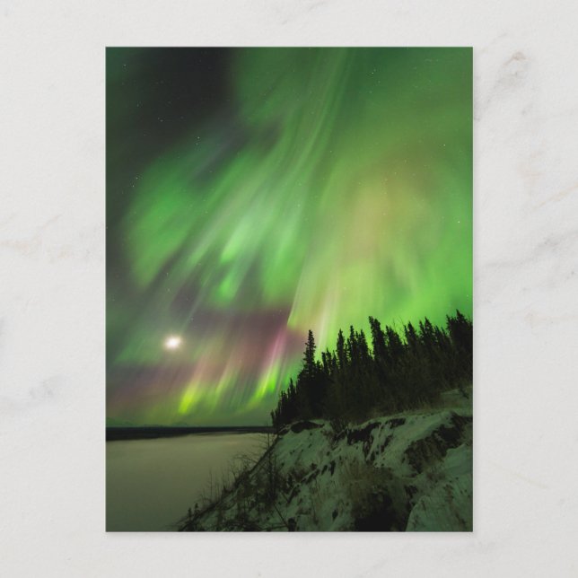 Explosiv Aurora Vykort (Framsida)