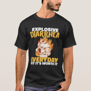 Explosiv diarré Hett Chili Sauce Spicy Pepper Fo T Shirt
