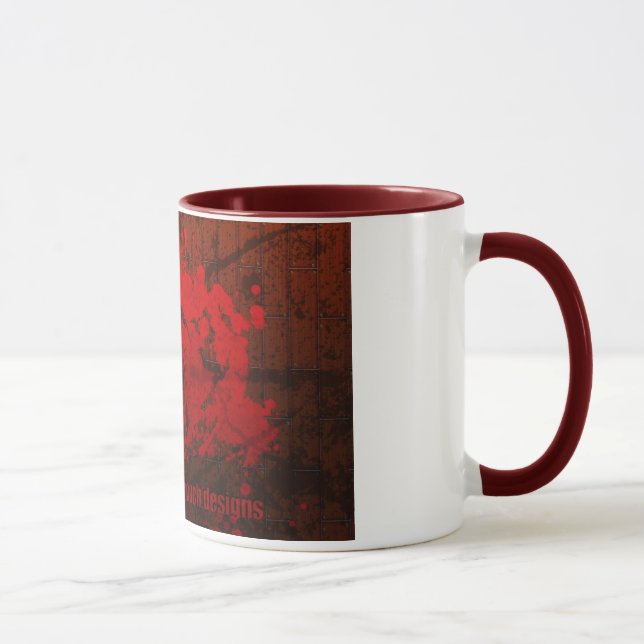 Explosiv kackerlackadesignmugg mugg (Höger)