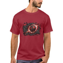 Explosiv Lava Fotboll Comic Art Design