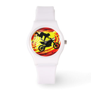 Explosiv Motocross-jump Armbandsur