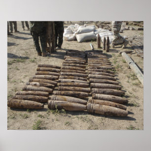 Explosiva enheter identifieras och inventeras poster