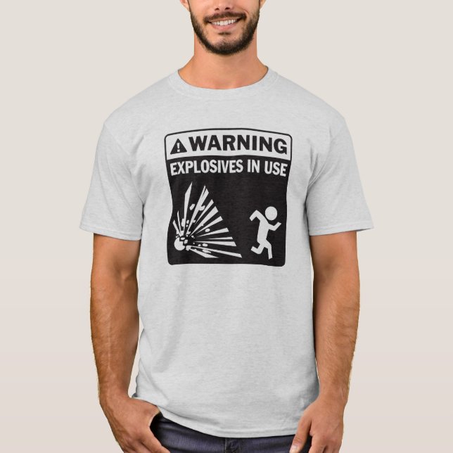 explosives4 t-shirt (Framsida)