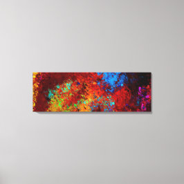 Explosivt Canvastryck