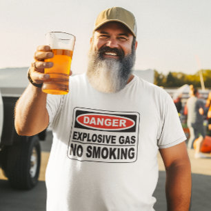 Explosivt gasflöde tee shirt