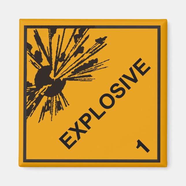 Explosivt Magnet (Framsidan)