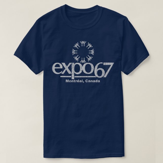 Expo 67 Montreal 1967 T Shirt (Design framsida)