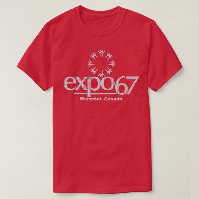 Expo 67 Montreal 1967 T Shirt (Design framsida)
