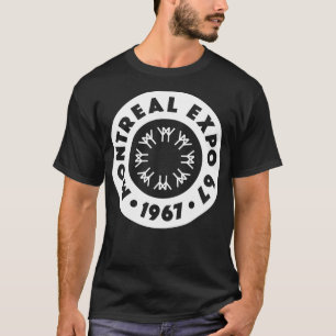 Expo 67 Montreal World Fair Circle White T Shirt