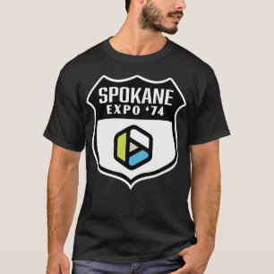 Expo 74 Spokane World Fair Retro Shield Multicolo T Shirt