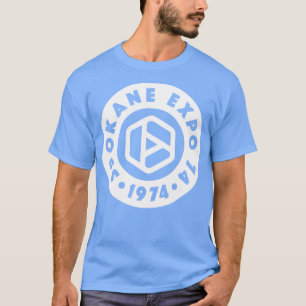 Expo 74 Spokane Worlds Fair Circle White T Shirt