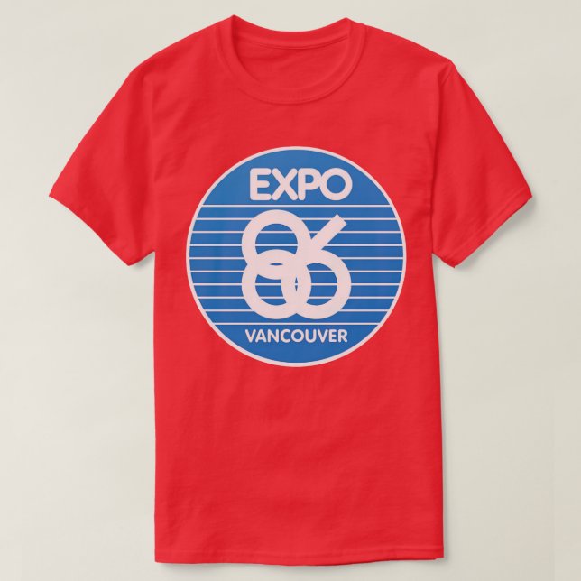 Expo 86 Vancouver BC Kanada T Shirt (Design framsida)