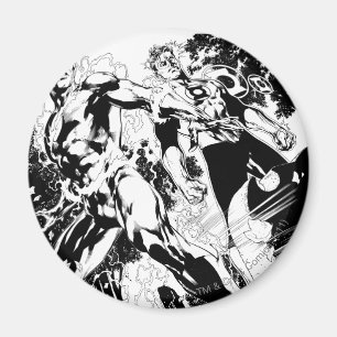 Exponera och göra grön lyktapanel 2 magnet
