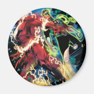 Exponera och göra grön lyktapanelen magnet