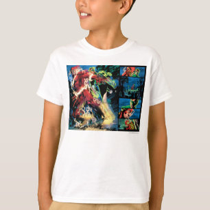Exponera och göra grön lyktapanelen t-shirt