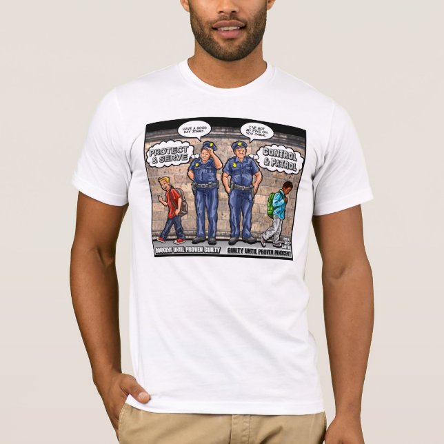 Exponerad rasdom tee shirt (Framsida)