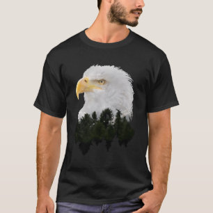 Exponering för amerikanska Örn-Dubblor T Shirt