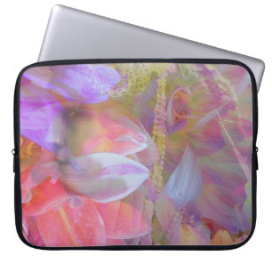 Exponering för blommor i Dubblan Fantasy Art Laptop Fodral