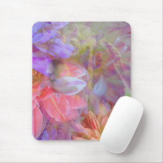 Exponering för blommor i Dubblan Fantasy Art Musmatta