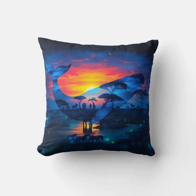 Exponering för solnedgångna Dubblor för val och af Kudde (Framsida)